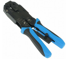 Solarix HT-2008AR Krimpovacie kliešte / pre konektory 4p4c &amp; 6p6c &amp; 8p8c &amp; DEC