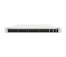 MikroTik CRS354-48P-4S+2Q+RM / 48x Gbps LAN / 4x 10 Gbps SFP+ / 2x 40 Gbps QSFP+ / 48x PoE+/ 1U
