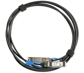 MikroTik XS+DA0001 Patch kábel / 1 10 25Gbps / SFP SFP+ SFP28 / 2x MiniGBIC modul / DAC kábel / 1m