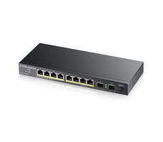ZyXEL GS1100-10HP v2 / 10-Port Switch / 100|1000 Mbps / 2xSFP / 8x PoE