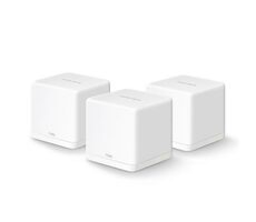 Mercusys Halo H30G (3ks) / Wi-Fi Mesh systém AC1300 / Dual-Band / 2.4GHz - 400Mbps / 5GHz - 867Mbps / 2x GLAN