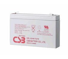 CSB olovený akumulátor HRL634WF2 6V / 9Ah / PBCS-6V009-F2AHL / Highrate / F2
