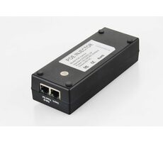MicroConnect IEEE Gigabit PoE Injector čierna / 802.3 AF / 15.4W 