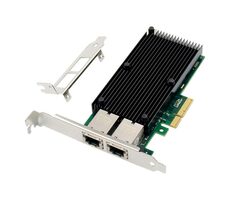 MicroConnect PCIe x4 dual RJ-45 10GbE X550 Ethernet karta