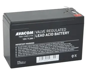 AVACOM PBAV-12V0072-F2A / Batéria pre UPS / 12V / 7.2Ah / F2