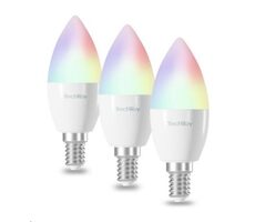 Techtoy Chytrá žiarovka (E14) / 4.4W / E14 / RGB / 3ks