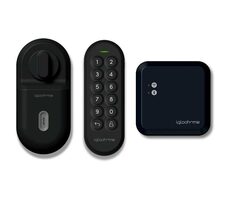 Igloohome Retrofit Lock &amp; Wi-Fi Bridge &amp; Keypad bundle / Set zámku a Wi-Fi Bridge a klávesnica