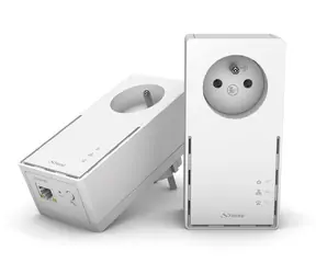 STRONG Powerline 1000 DUO FR / Sada Powerline adaptérov / 500Mbps / GLAN / HomePlug / 2ks