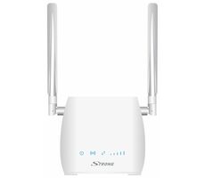 STRONG 4G LTE Router 300M biela / 4G LTE Router / 2.4GHz - 300Mbps / 1x WAN / 1x SIM slot