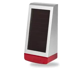Homematic IP Siréna vonkajšia - solárna / Akustická (100dB na 1 m) a optická signalizácia / IP44 / 3x AA