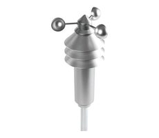 Homematic IP Meteo senzor Basic / Meria teplotu (-20 - +55 °C) / vlhkosť (1 - 99 %) / silu vetra &amp; svit / 3x AA