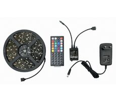 Gembird RGB LED pásik 5m / IP65 / diaľkový ovládač