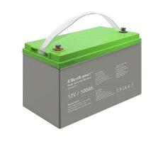 Qoltec Deep Cycle Gél Battery 53077 / Akumulátor / 12V / 100Ah