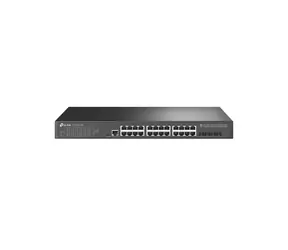 TP-LINK TL-SG3428X-UPS / Switch / 128 Gbps / 24x RJ45 / 4x SFP+
