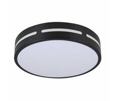 IMMAX NEO LITE PERFECTO SMART stropné svietidlo kruh 30cm 24W čierna / TUYA / Wi-Fi