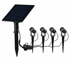 IMMAX NEO LITE REFLECTORES SMART solárne bodové svietidlo / RGB / IP65 / Bluetooth / TUYA