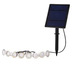 IMMAX NEO LITE ESTRELAS SMART solárne zemné svietidlo / RGB / IP65 / Bluetooth / TUYA