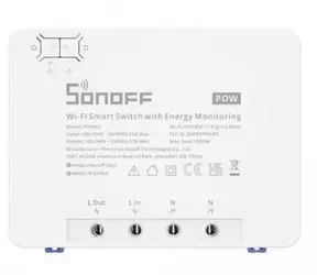 Sonoff POWR3 / Chytrý spínač s meraním spotreby / WiFi