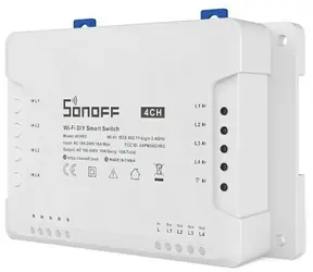 Sonoff 4CHR3 / Šikovný vypínač / 4 kanály / Wi-Fi / eWeLink