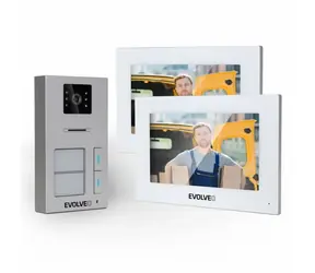 Evolveo DoorPhone AP2-2 / dverný videotelefón pre dva byty / 2x farebné displeje