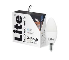 Lite bulb Moments Sada šikovných žiaroviek - E14 RGB / 5W / 2700-6500K / E14 / Google Home / Alexa