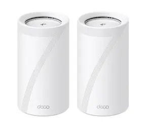 TP-LINK Deco BE85 2-pack / Wi-Fi systém MESH / Tri-band / 6GHz - 2.4 GHz / 2x GWAN + 2x GLAN