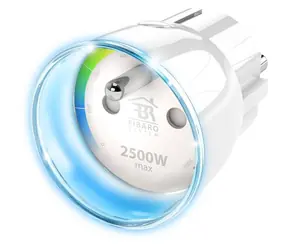 Fibaro Wall Plug Schuko biela / Múdra zástrčka / 2500W / Z-Wave PLUS