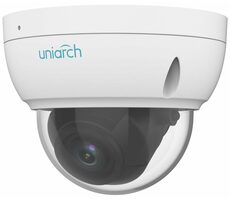 Uniarch IPC-D314-APKZ biela / Vonkajšia IP Kamera / Dome / 2560 x 1440 / IR / RJ45 / PoE / MicroSD / IP67