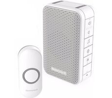Honeywell Home DC313NP2 / bezdrôtový zvonček / dosah až 150 m / 6 melódií