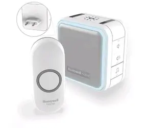 Honeywell Home DC515NP2 / bezdrôtový zvonček / dosah až 150 m / 6 melódií