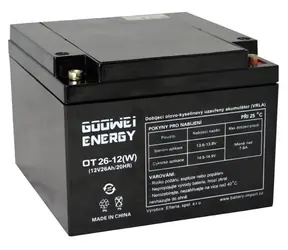 GOOWEI Energy Pb záložný akumulátor VRLA GEL 12V/26Ah