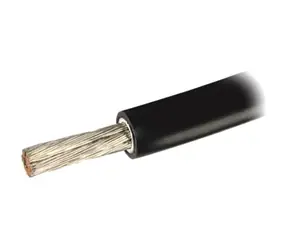 cena za 1 meter - GOOWEI Energy kábel na zapojenie solárnych panelov medený 1x 6mm2 čierna