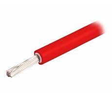 GOOWEI Energy kábel na zapojenie solárnych panelov medený 1x 4mm2 červená