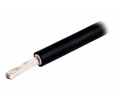 GOOWEI Energy kábel na zapojenie solárnych panelov medený 1x 4mm2 čierna