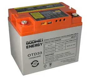 GOOWEI Energy DEEP CYCLE (GEL) batéria 12V/33Ah