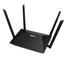 Asus AiMesh RT-AX52 čierna / Router AX1800 / 2.4GHz - 574Mbps / 5GHz - 1200Mbps / WAN + 3x LAN