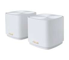 Asus ZenWiFi XD4 PLUS biela 2ks / MESH router AX1800 / 2.4GHz / 5GHz / WAN + 1x LAN