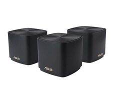 Asus ZenWiFi XD4 PLUS čierna 3ks / MESH router AX1800 / 2.4GHz / 5GHz / WAN + 1x LAN