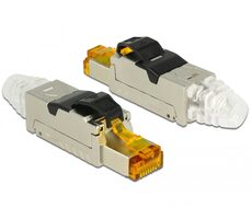 DeLock Konektor RJ45 Cat.6A kovový