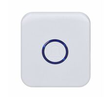 Solight bezdrôtový zvonček bezbatériový biela / do zásuvky / 150m / learning code