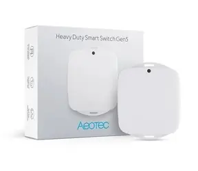Aeotec Heavy Duty SMART Switch Gen 5 biela / Šikovný spínač / 40A / Z-Wave PLUS