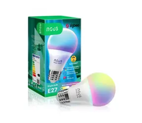 Nous P3Z / Chytrá žiarovka / E27 / 810 lm / RGB / ZigBee
