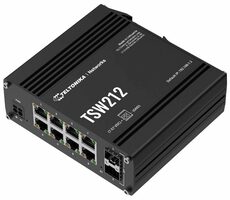 Teltonika TSW212 / 8x LAN 10/100/1000 / Industriálny switch / 2x SFP / IP30