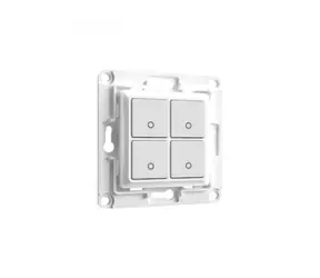 Shelly Wall Switch 4 - nástenný vypínač biela / bez rámčeka