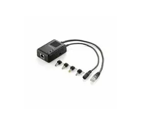 Rozbalené - LevelOne 10/100Mbps PoE Splitter to split data & power / rozbalené