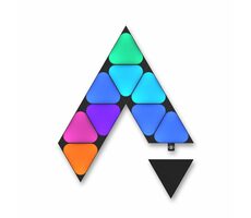 Nanoleaf Mini Shapes Black Triangles rozširujúca sada 10 dielna