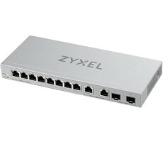 ZyXEL XGS1210-12 V2 / Desktop Switch / 8x RJ45 1G / 2x RJ45 2.5G / 2x SFP+