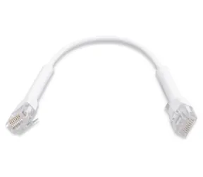 Ubiquiti UniFi Ethernet CAT6 Patch Kábel 0.1m biela / 2x RJ-45 (M) / lanko (licna)