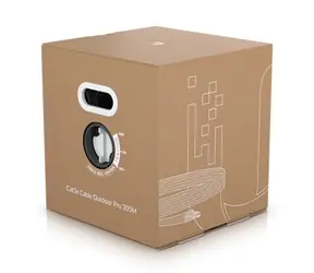 Ubiquiti UniFi Patch CAT5e vonkajší kábel STP 305m biela / AWG 24 / TPE plášť
