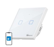 Sonoff T2 EU TX Dotykový spínač osvetlenia (2-kanálový) / WiFi + RF 433